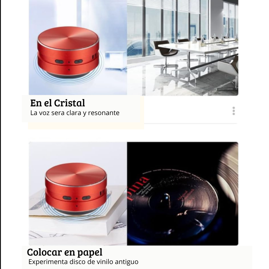 Altavoz Bluetooth con sonido estéreo